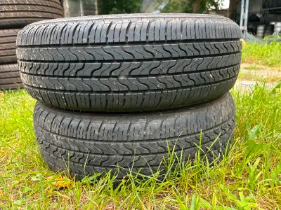 x2 USED Firestone All-Season 185/55R16 DOT 2019 2021 8/32 tread left remaining Cash&Carry pricing In...