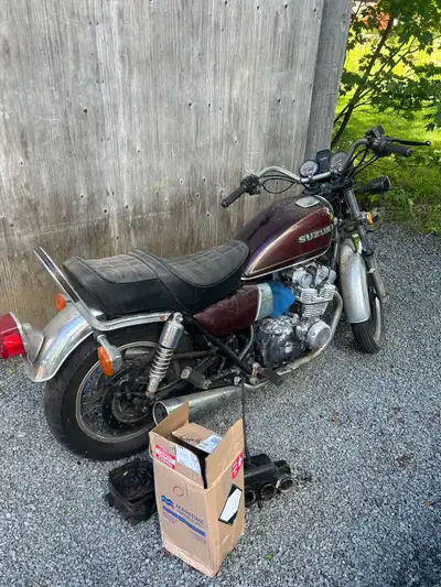 1983 Suzuki gs650 for parts or repair. No papers. Carbs were taken off but not touched yet . Everyth...