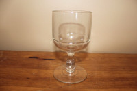Old Antique Pressed Glass Goblet - As Is #2