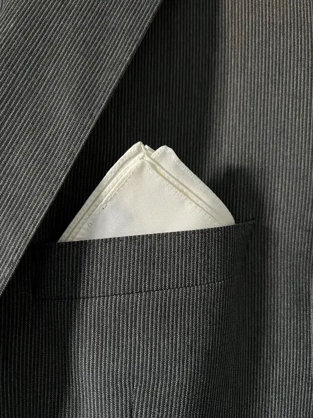 Hugo Boss Men’s Suit 44R –  with Pocket Square and Garment Bag in Men's in St. Albert - Image 4