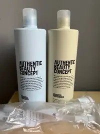 Authentic 1 litre shampoo and conditioner 