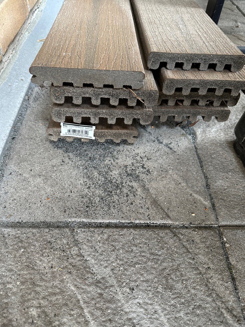 Trex Enhance, toasted sand, composit decking Decks & Fences