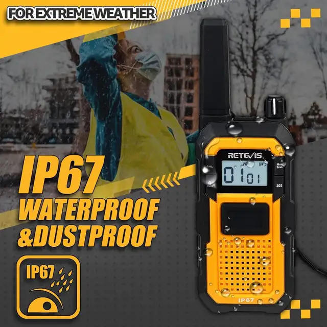 RETEVIS RB48 TWO-WAY RADIO, HEAVY-DUTY WALKIE TALKIES in General Electronics in St. Catharines - Image 3