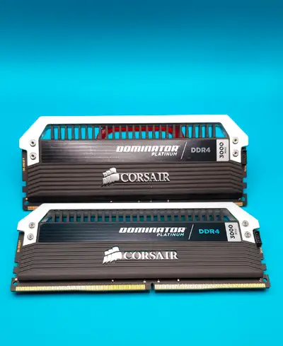 Just a few months old. This is the best of the best memory. Any questions please ask. Corsair Domina...