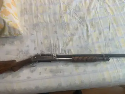 For Sale: Winchester Model 1897 12ga shotgun. Grandfathers gun in good condition. Comes with approxi...