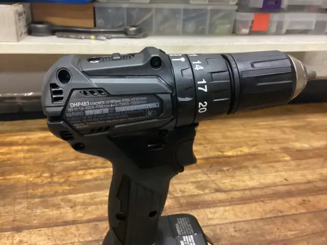 MAKITA 18v COMPACT BR. 2-SP. 1/2” HAMMER DRILL / 4.0 AH BATTERY in Power Tools in Barrie - Image 8