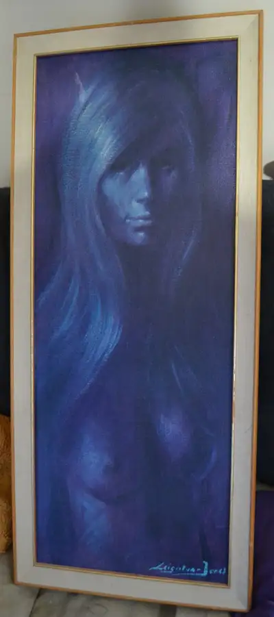 Vintage Framed Print Juliette By Barry Leighton Jones, View more