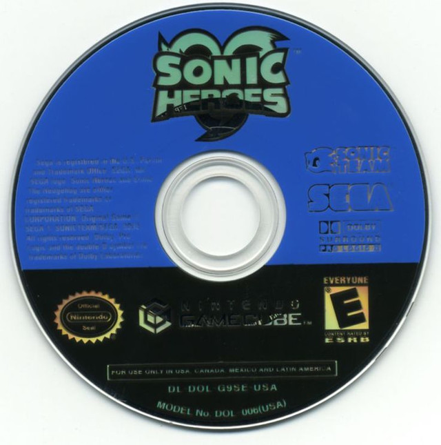 Used Sonic Heroes GameCube Disc $59 dans Consoles classiques  à Ville de Montréal