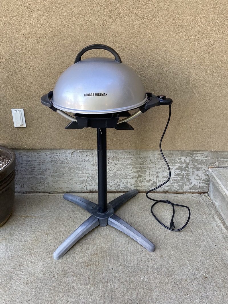 Foreman 15Serving Indoor/Outdoor Electric Grill Microwaves