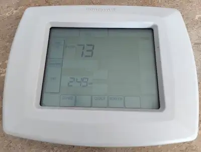 Honeywell digital programmable thermostat., View more