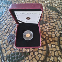 2011 RCM  1/2 gram .999 Gold Cougar Coin