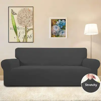 Stretch Sofa Slipcover, designed to keep your couch clean and protected. Made of soft and durable Sp...