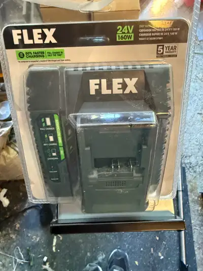 FLEX tools 160w battery charger , View more