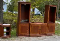 Twin tower cabinet with Upper Shelf cabinet