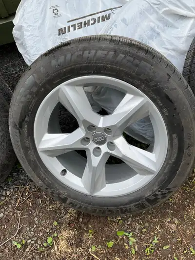 Looking for a good set of winter rims, 19 inch? Take a look at the pictures. 255/55/19 summer tires...