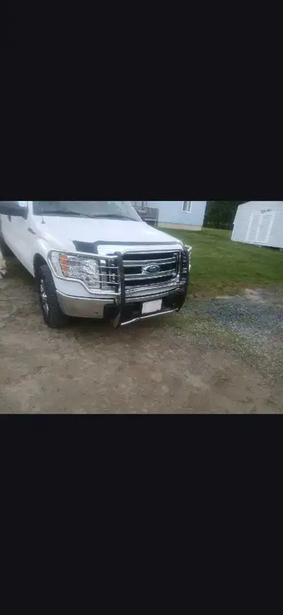 2014 f150 chrome push bumper comes with brackets and bolts easy to install 400 obo also have back ra...