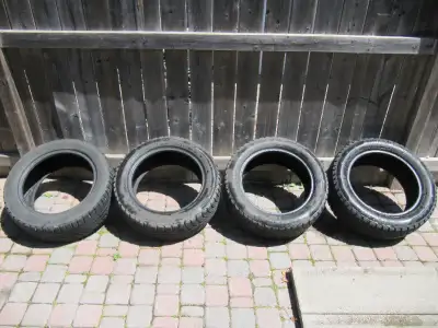 Up for sale is a four piece lot of Eternity Winter Warrior 205/55R16 91T Winter Tires in like new co...