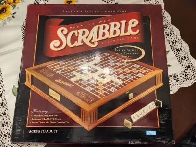 Luxury Edition Scrabble Game, View more