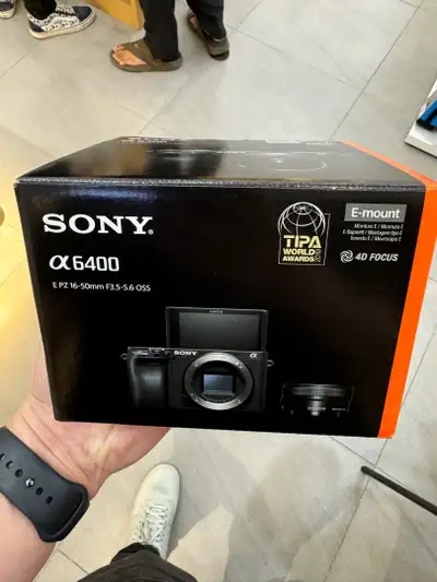 Sony Alpha 6400 | APS-C Camera with 16-50 mm zoom lens - UNBOXED, View more
