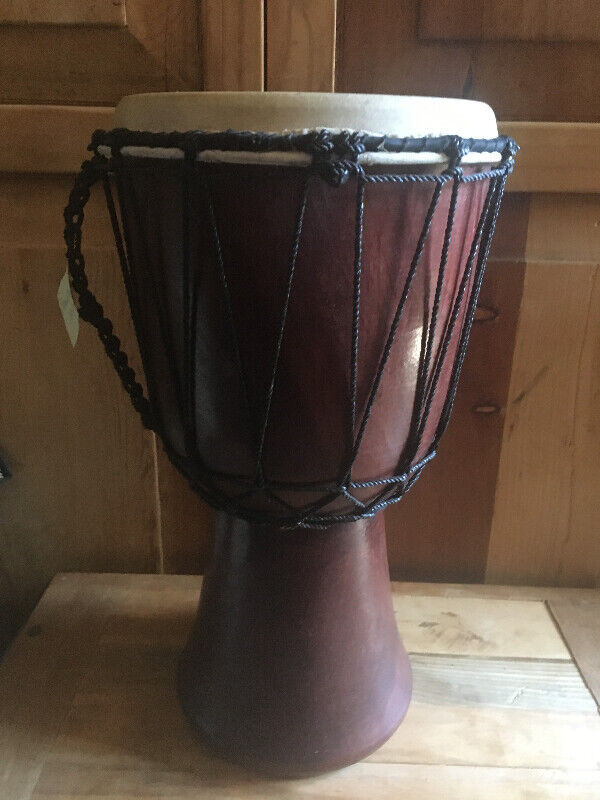 Djembe Drum - 8  X 16.5 inches in Drums & Percussion in Mississauga / Peel Region - Image 3
