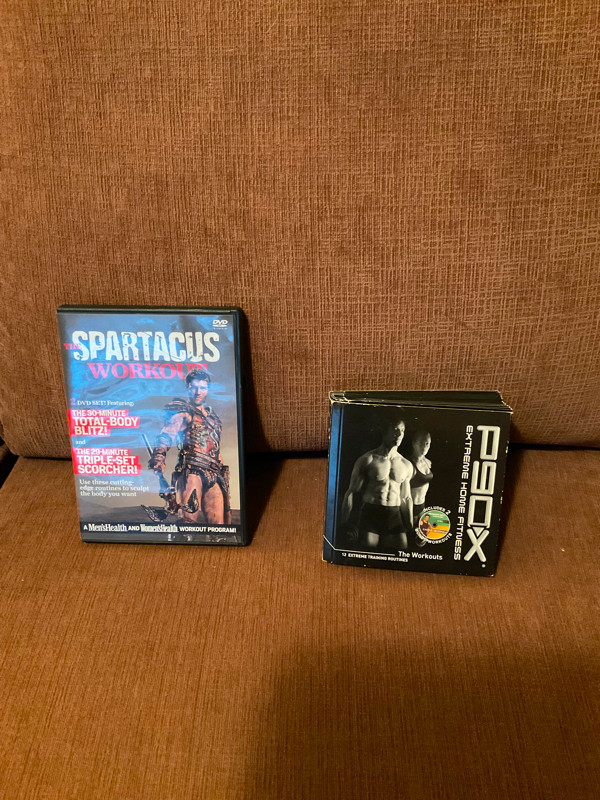 P90X Extreme Home Fitness and Spartacus Workout DVDs in CDs, DVDs & Blu-ray in City of Toronto