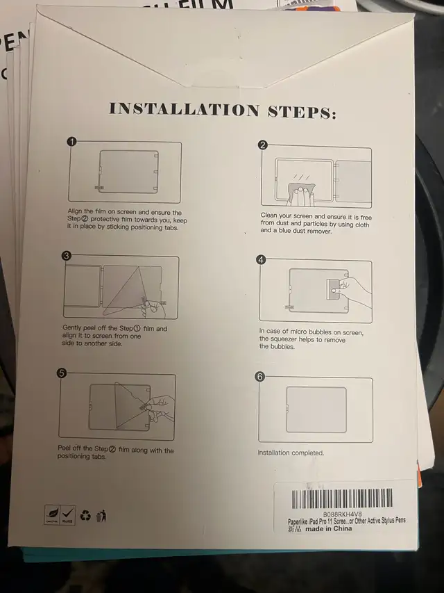 Screen protector for iPad Pro 11/iPad Air (4th/5th generations) in iPads & Tablets in City of Toronto - Image 9