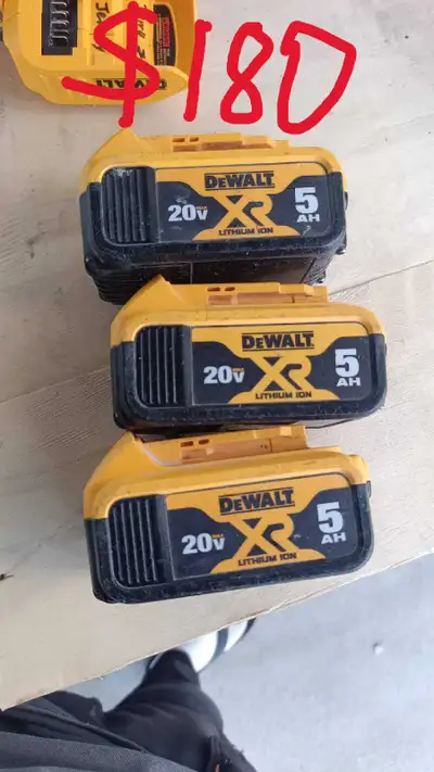 dewalt battery, View more