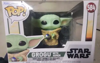Sta Wars, POP, Funko, The Mandalorian, Grogu Never been opened, View more