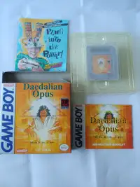 Daedalian Opus - Nintendo Game Boy - CIB - Working