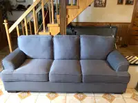 sofa 3 place gris