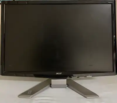 22” wide screen LCD Acer computer monitor model P221w is for sale in perfectly working condition. Re...