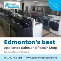 This WEEK - USED WASHER and DRYER CLEARANCE  9263 - 50 St NW Edm