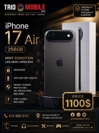 ✨ iPhone 17 Air – 256GB ✨ Ottawa Ottawa / Gatineau Area Preview