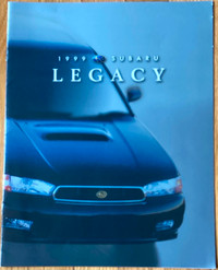 1999 SUBARU LEGACY AUTO BROCHURE FOR SALE