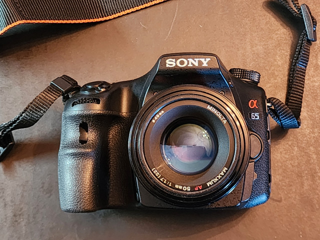 Sony A65 Camera in Cameras & Camcorders in Calgary