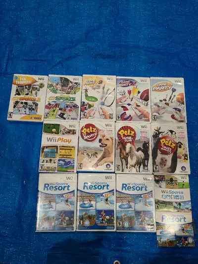 wii sports/resort, deca sports game party  for wii consoles!, View more