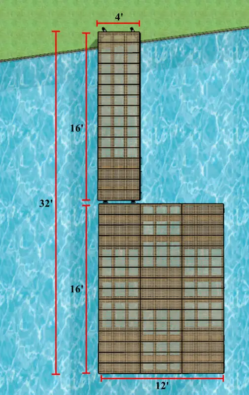 DIY - Ensemble de quais 4'x16' SF-HD et 12'x16' F-HD - Thruflow in Patio & Garden Furniture in Granby - Image 4