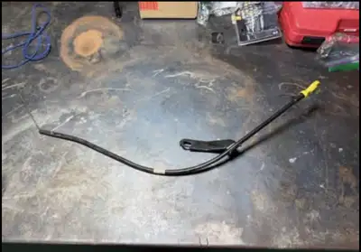 Oil pan (truck) complete with dipstick and high performance oil pump for big block Chev. This came o...