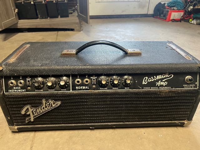 1966 fender bassman amp head  in Amps & Pedals in St. Catharines