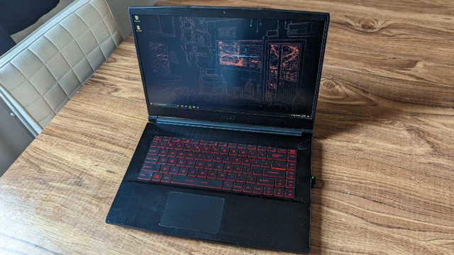 MSI gf65 Thin laptop in Laptops in Edmonton