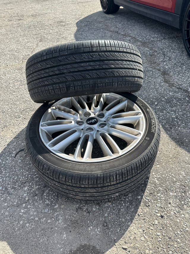 Mini Cooper s rims and tires  in Tires & Rims in Leamington - Image 2