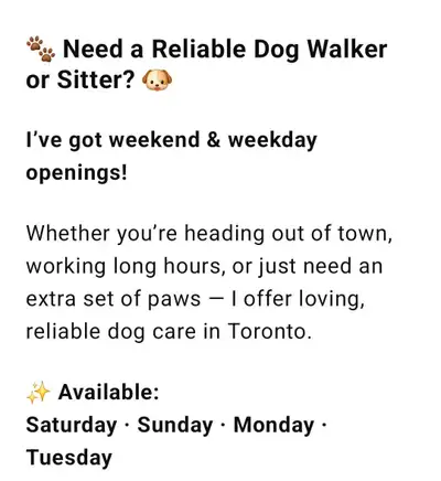 Dog Walker/Boarding/Day Care, View more