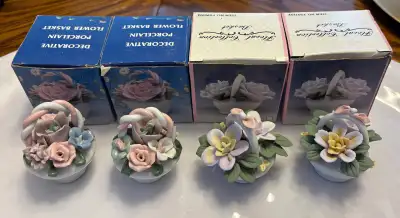✨✨Decorative Porcelain/Ceramic Flower Baskets, View more