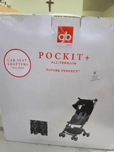 gb Pockit+ All-Terrain Compact Travel Stroller –Velvet Black – O, View more