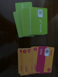 Telus/Kodoo Sim Cards