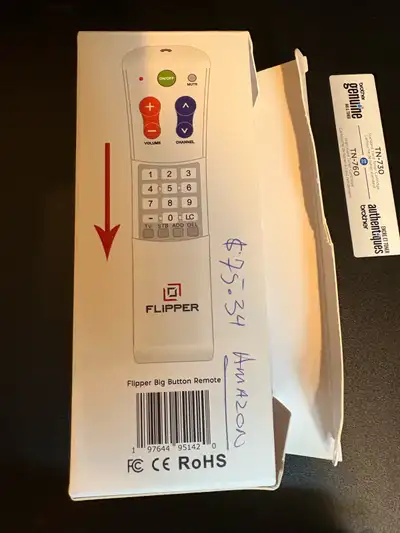 Flipper Big Button Remote, View more