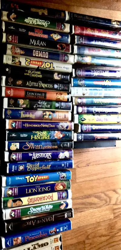 Disney VHS Tapes, View more
