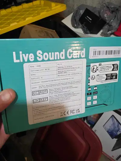 F998 Live Sound Card, View more