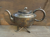 Vintage Coffee Pot or Teapot 7.5" long, 4.5" tall