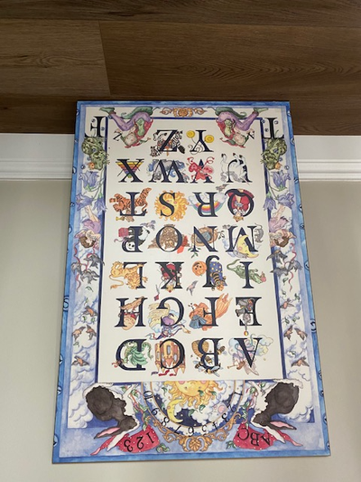 ABC's Laminated Art Wall Art Decor, View more